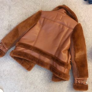 ASOS Jackets & Coats - Tan Sherpa jacket ASOS Jackets & Coats - Tan Sherpa jacket